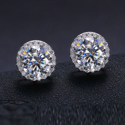 Moissanite Stud Earrings