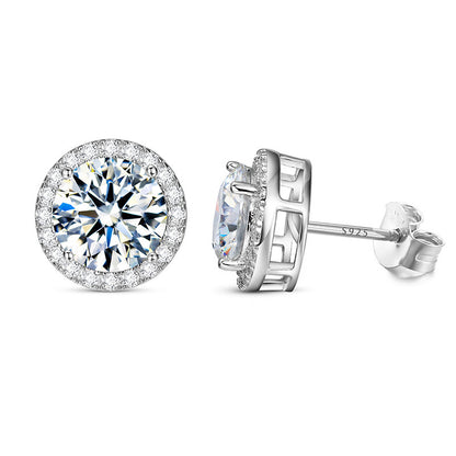 Moissanite Stud Earrings