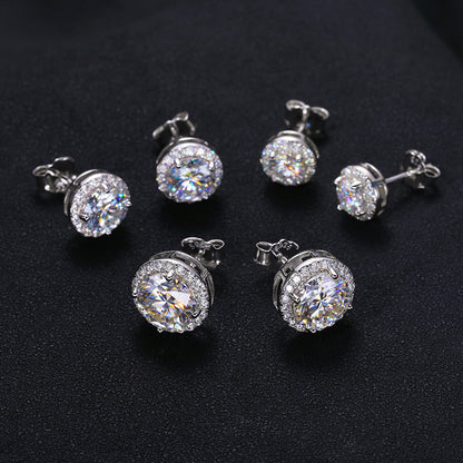 Moissanite Stud Earrings